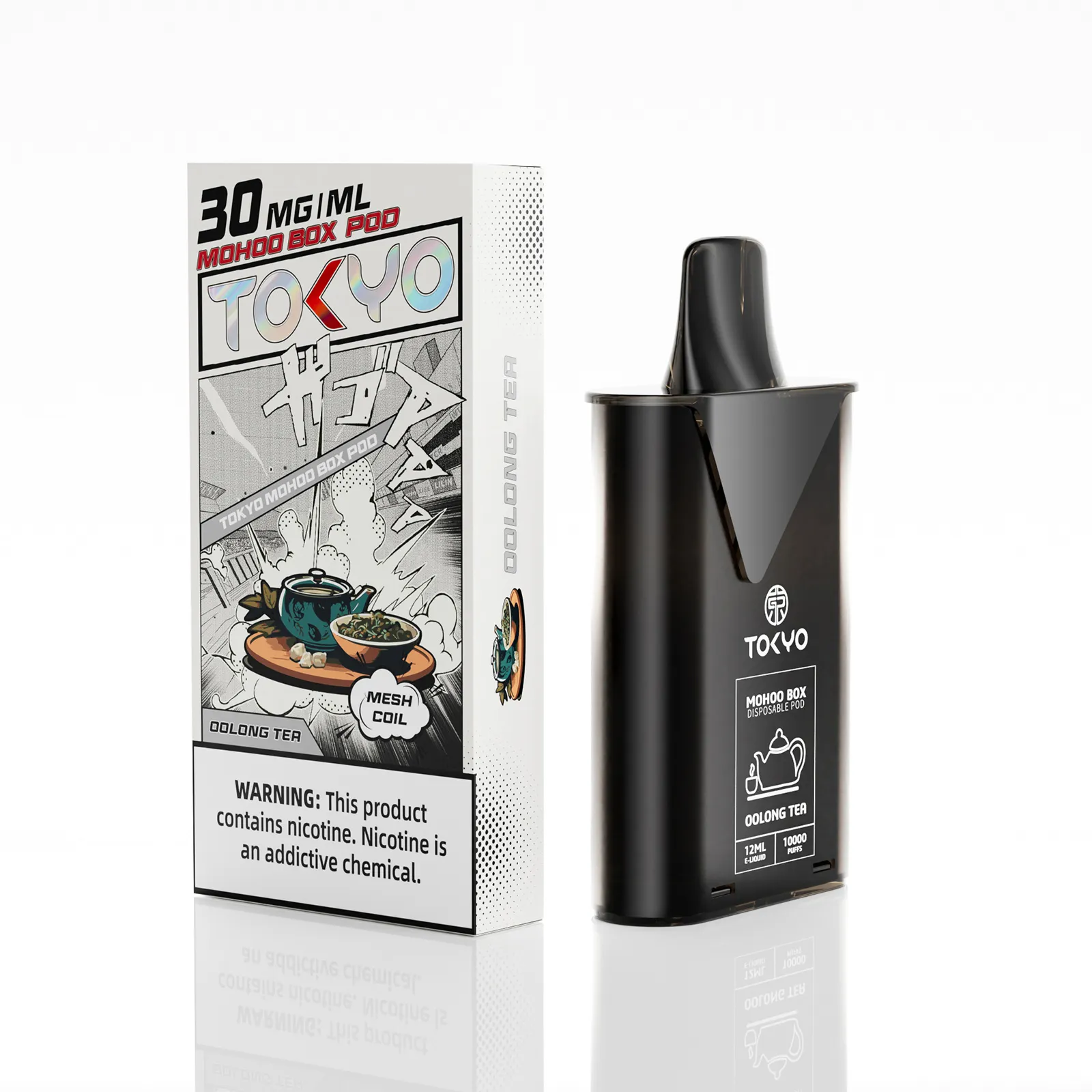 東京魔盒電子煙煙彈 烏龍茶味 - TOKYO MOHOO BOX:圖片 2