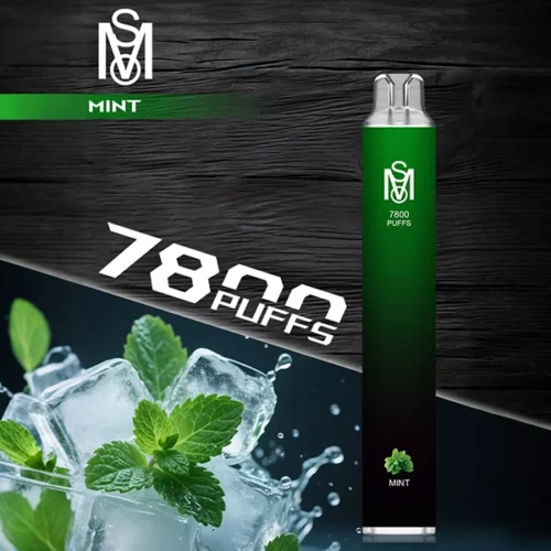 Mso-7800-Puffs拋棄式電子煙-薄荷